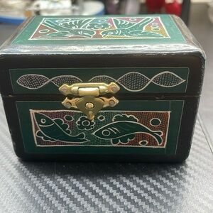 Olinala Jewelry Boxes - One of a Kind Decorative Linaloe Wood Box. Square box,